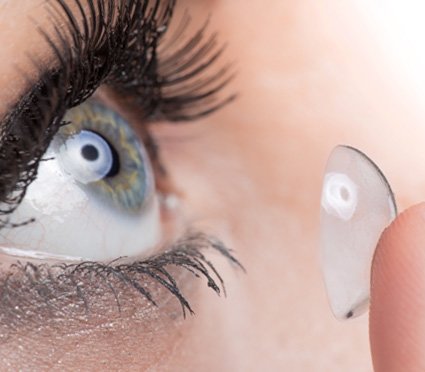 lentilles de contact